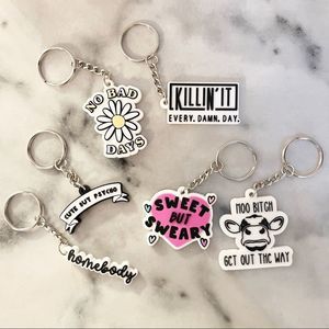 Exclusive Rubber Keychains from Small Shop Graphic Artists